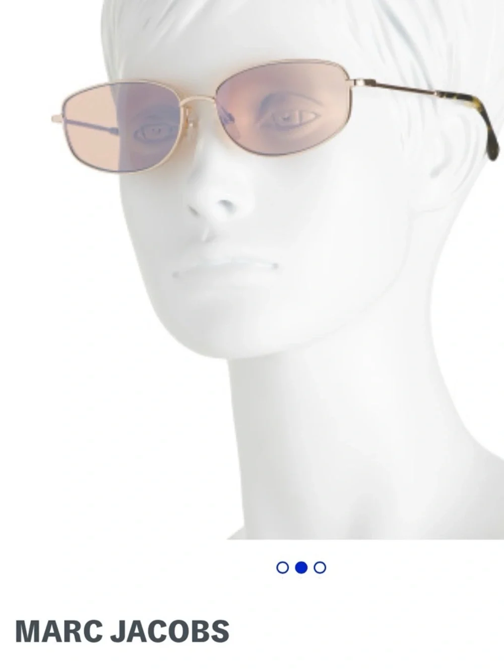 Marc Jacobs 60mm polarized sunglasses , new in box - Picture 2 of 4